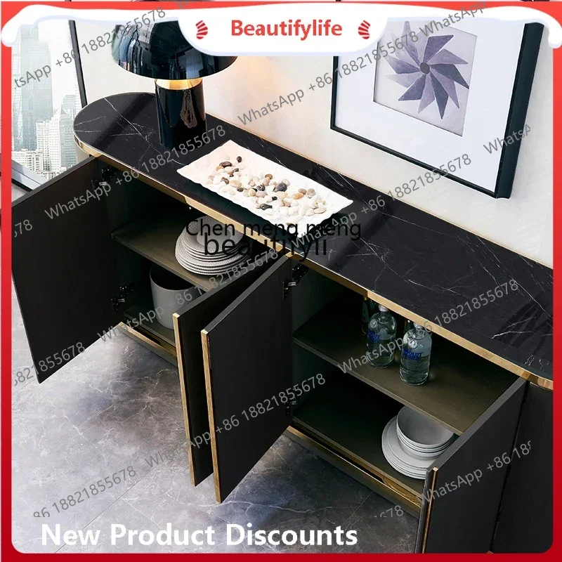 

ss8350 Американский светлый роскошный дверной шкаф, мраморный шкаф для гостиной, прихожей, боковой шкаф для хранения из нержавеющей стали