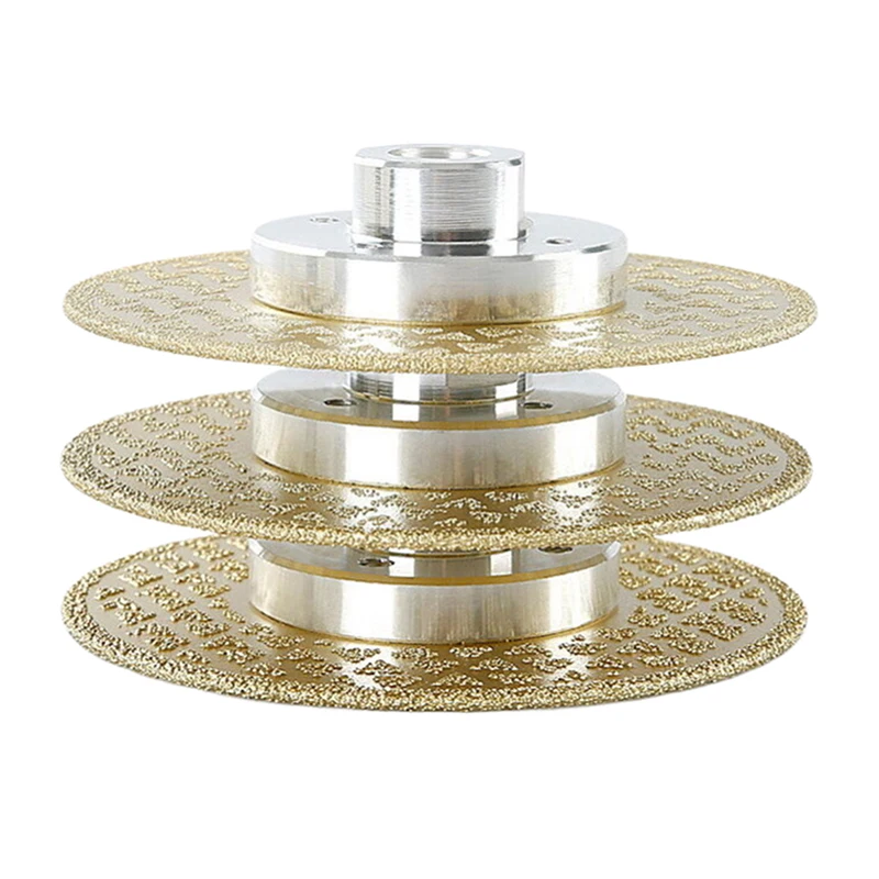 1PC Dia.100mm Angle Grinder Gold M10 Diamond Grinding Wheel Saw Blade Cutting Disc For Sharpener Porcelain Tile Marble Granite