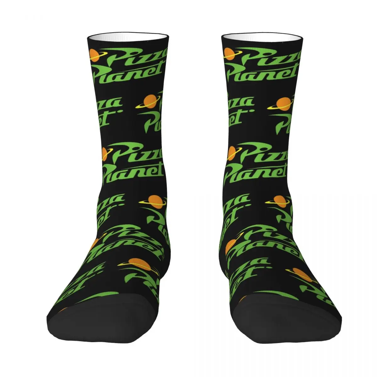 

Pizza Planet Toy Story Cartoon Socks Men's Women's Polyester Socks Hip Hop Spring Summer Autumn Winter Middle Tube Socks Gifts