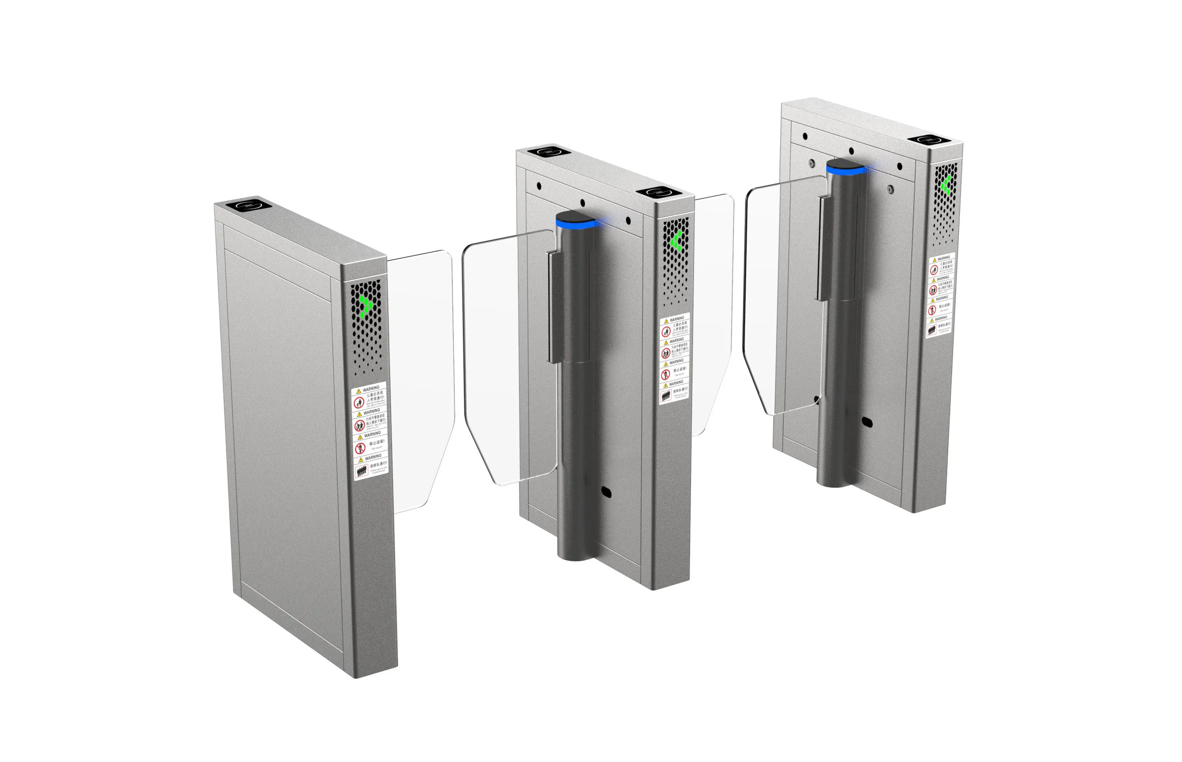 

High Performance Brushless DC Speed Gate Access Control System Competitive Price Swing Turnstile Gym Security Entrance