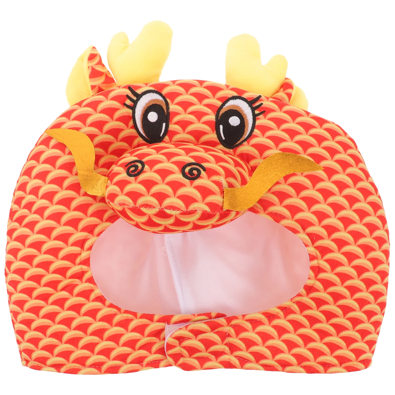 

2PCS Qinglong Dragon Hat Party Costume Cosplay Headwear Funny Photo Props Cartoon Style Adult Kids Festival Performance