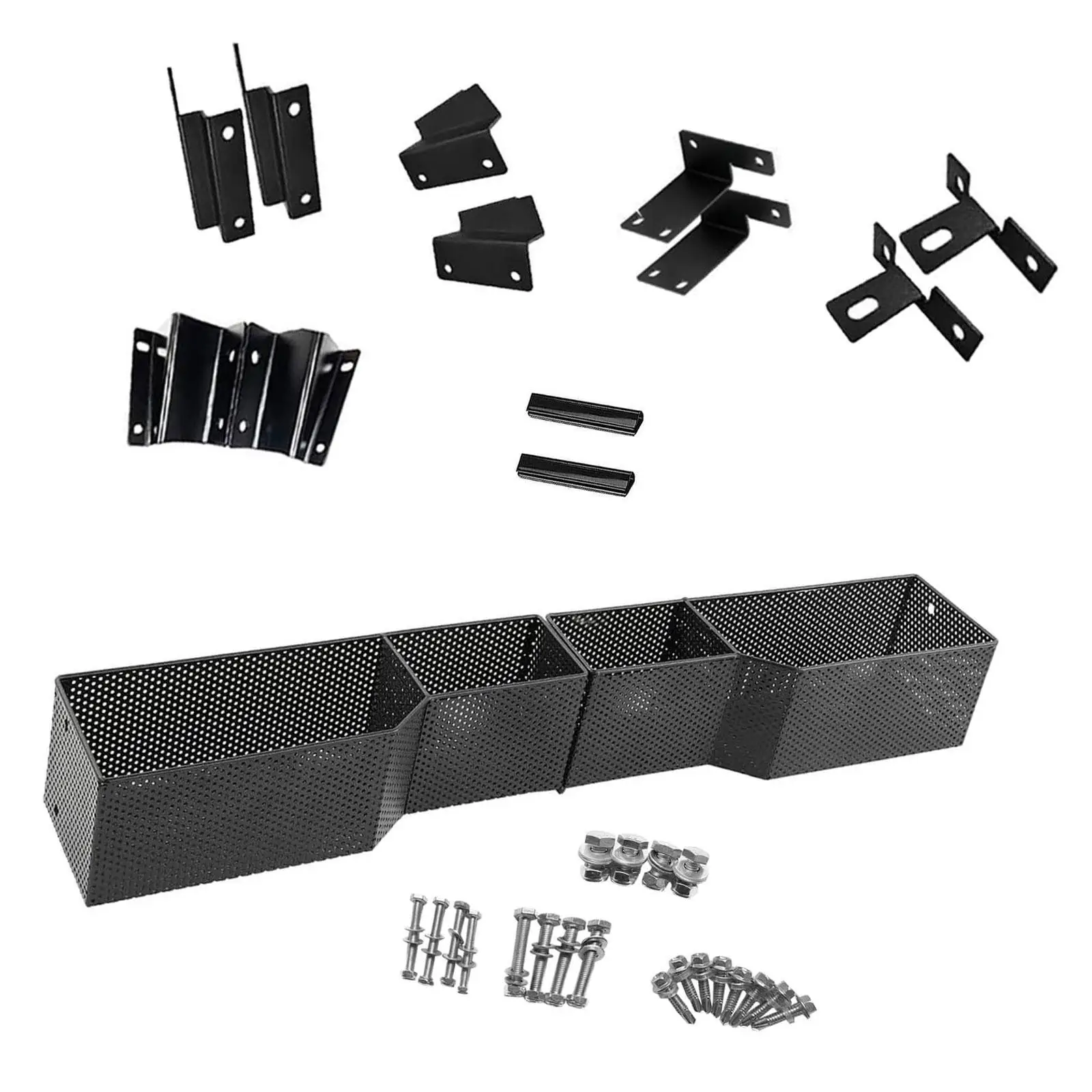 

Golf Cart Front Storage Basket High Performance Universal Accessories Convenient Easy to Install Mesh Basket Golf Cart Accessory