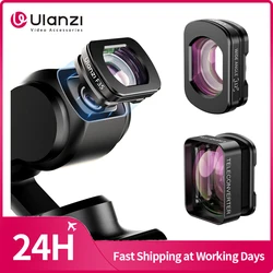 Ulanzi F35 Pocket 3 Wide-Angle Lens / Telephoto Lens for DJI Osmo Pocket 3 Lens for DJI Pocket 3