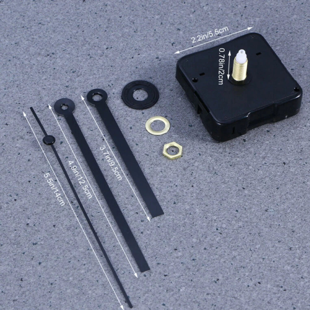 DIY Large Silent Quartz Wall Clock Movement Parts Hands Mechanism Repair Tools Clock Movement Kits Watches Repair Parts