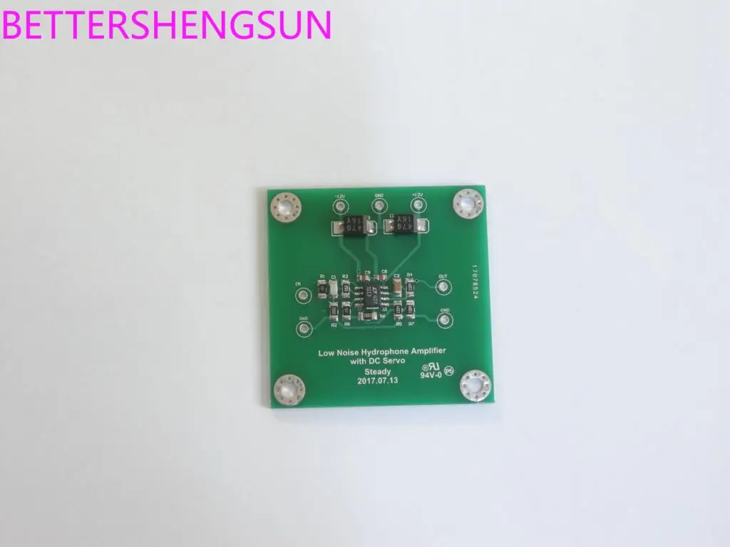 

Low Noise Hydrophone Amplifier Circuit
