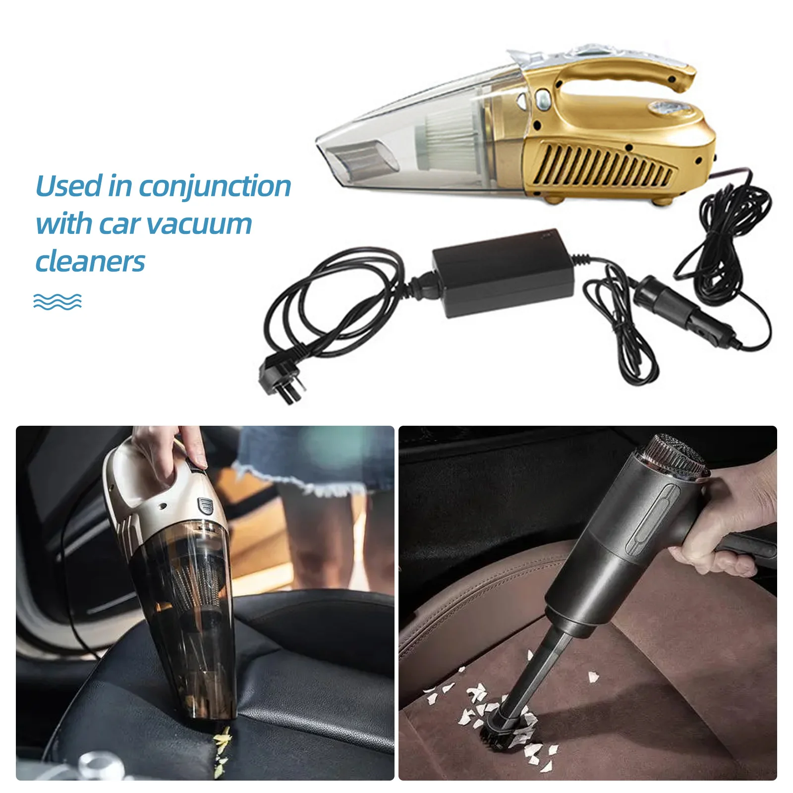 

Car Power Inverter Vehicle Adapter Plug Outlet Automotive Converter 220V to 12V for Car Camping Road Trip Use