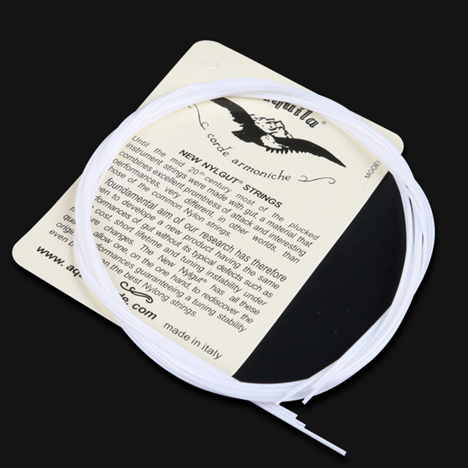 Ukulele Strings Set, Nylon Uke Strings for Soprano Concert Tenor Low G Musical Instrument Accessories