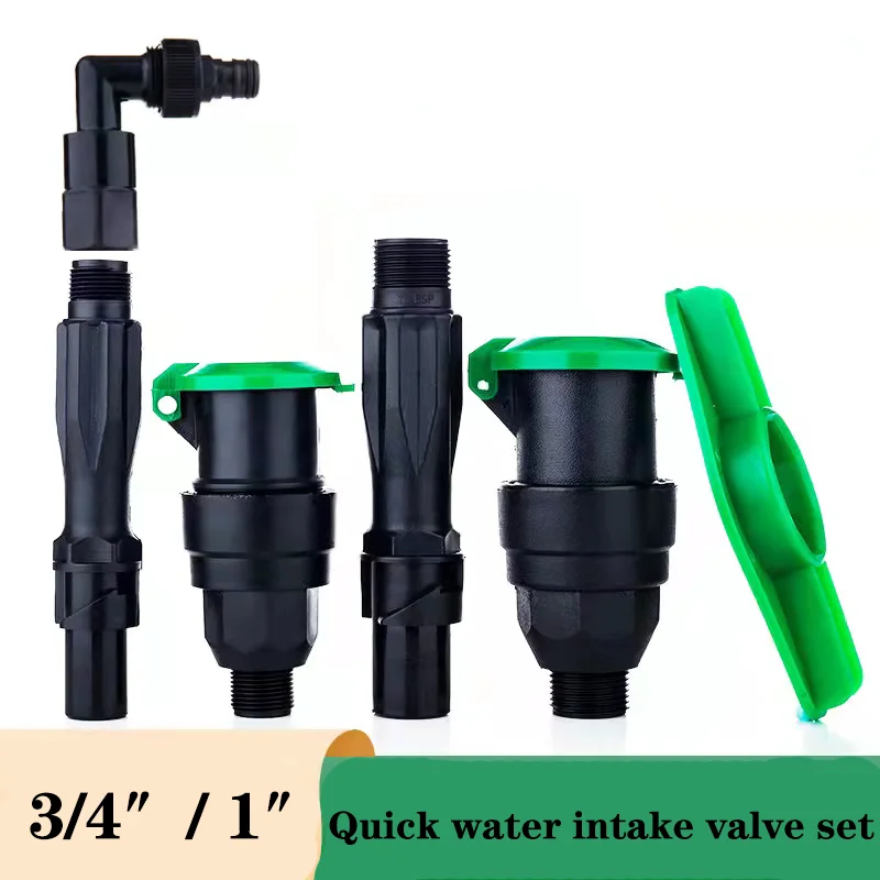 

Quick Water Intake Valve Landscaping Greening Irrigation Ground Plug Rod Device Lawn Water Pipe Joint Outdoor Garden Accesorios