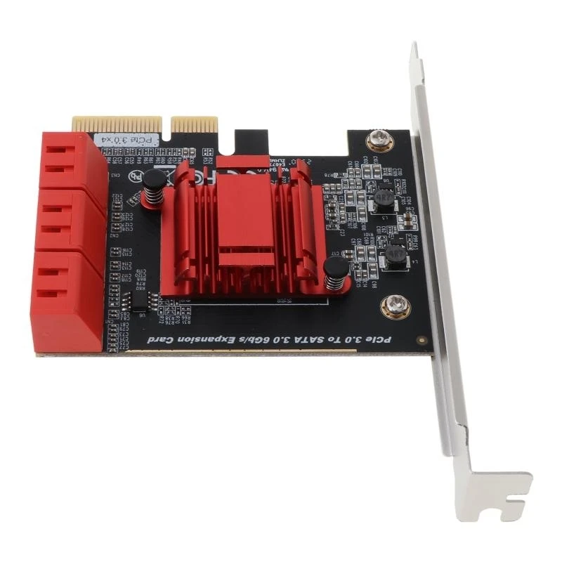 6 Ports PCI-E to Expansion Card for Desktop PC Support for Windows 10/8
