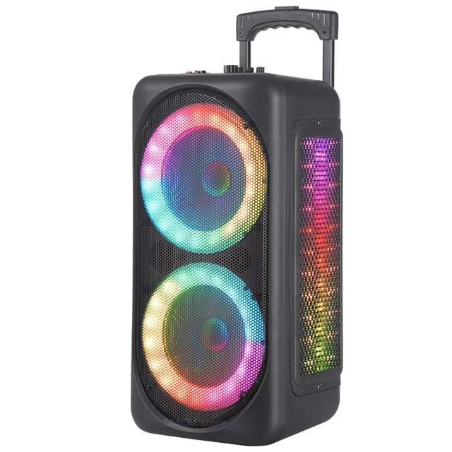 Wireless speakers with shops lights