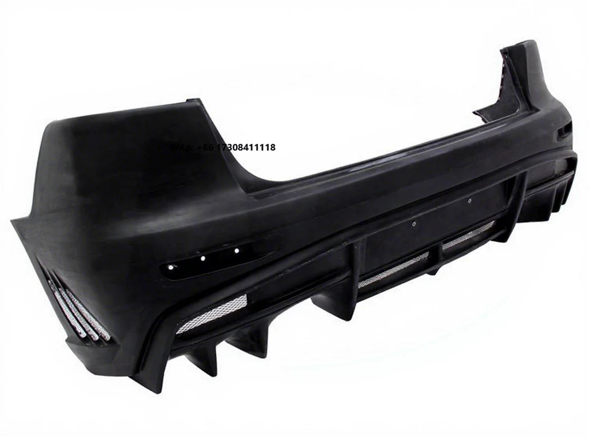 2014 VRS VER ULTIMATE STYLE GLASS FIBER REAR BUMPER for 2008-2015 LANCER EVOLUTION EVO X