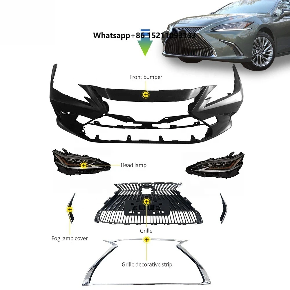 

2018 LE-XUS ES200 ES250 ES300H Car Body Kit Upgrade Essential Body Parts for Luxury Vehicles