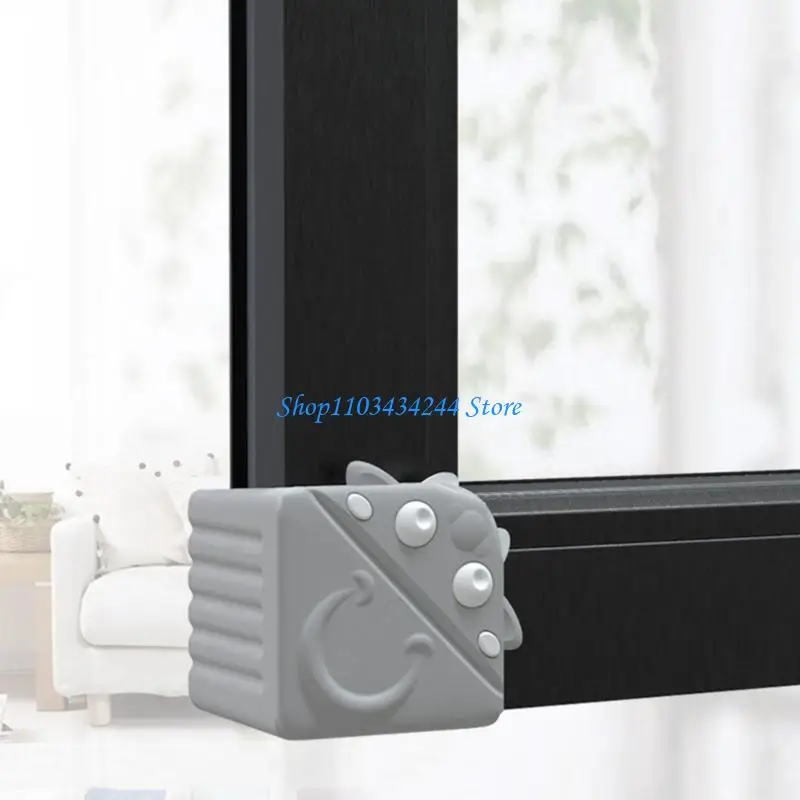 واقي زاوية غير مرئي مقاوم للخدش، واقي حماية من الصدمات لمناطق الأطفال الصغار، واقي زوايا النافذة #2