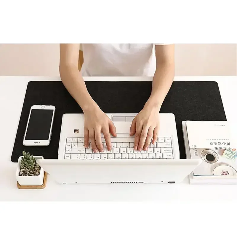 

Gaming Mouse Pad Felt Non Woven Table Keyboard Mouse Mat for Office Home