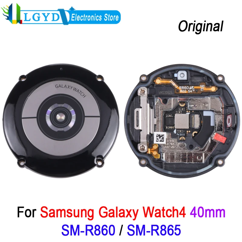 

Back Cover For Samsung Galaxy Watch4 40mm Bottom Cover with Heart Rate Sensor + Wireless Charging Module For SM-R860 / SM-R865