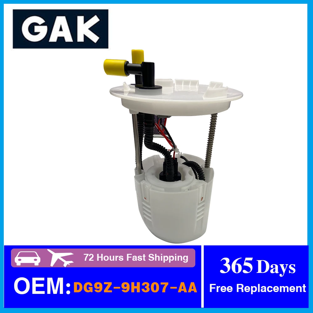 

GAK brand DG9Z-9H307-AA fuel pump assembly for Fusion 2013 a 2015 Ecoboost 2.0 Gasolina - 4x2 DG93-9H307-KC