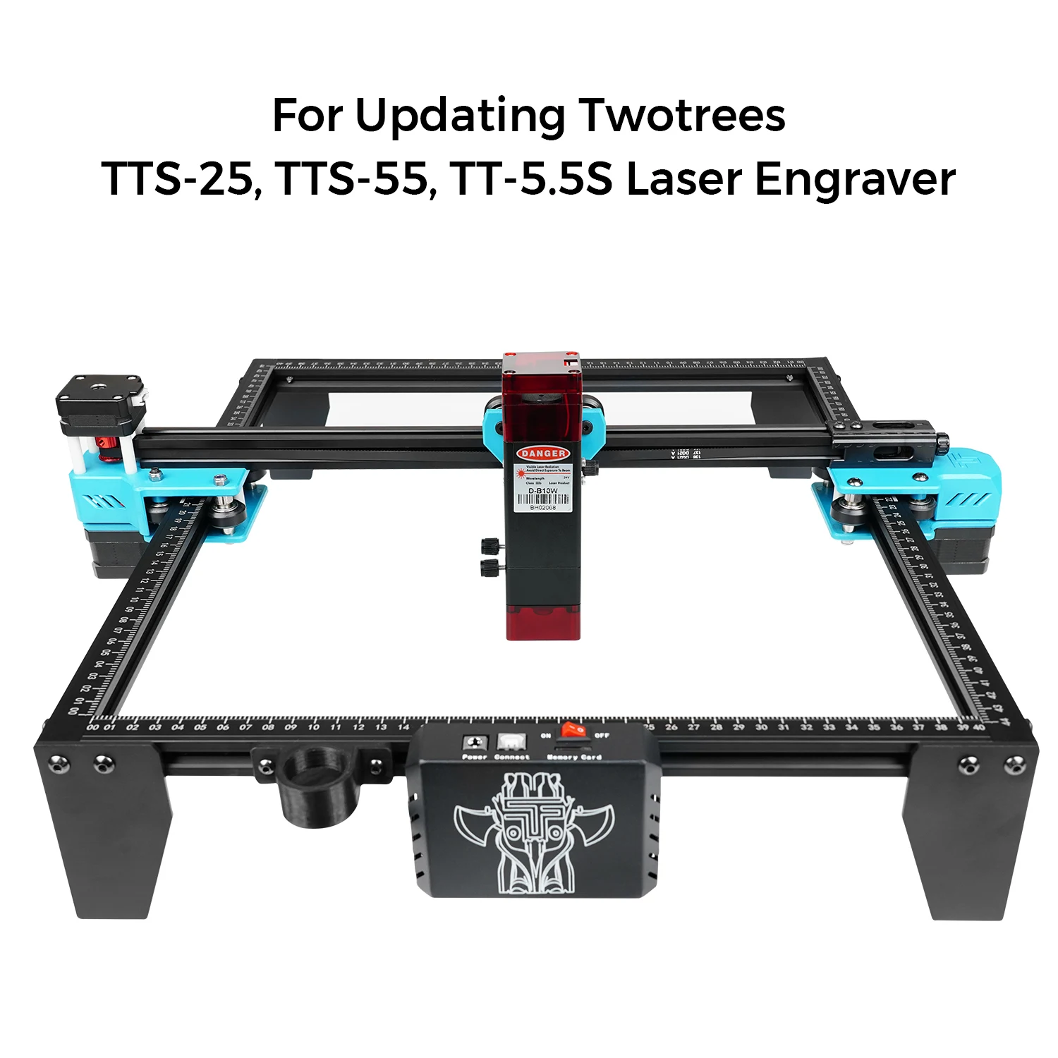 Twotrees Laser Head Laser Engraving Machine Upgrade Laser Output Power 10W Laser Module Set Suitable For TTS-55 Pro User Upgrade