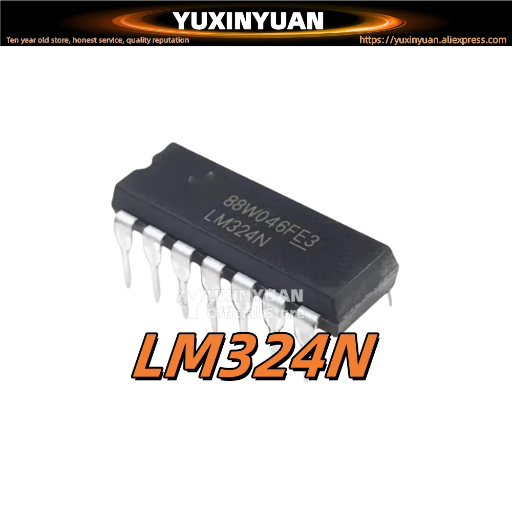 10PCS LM324N DIP14 IC IN STOCK