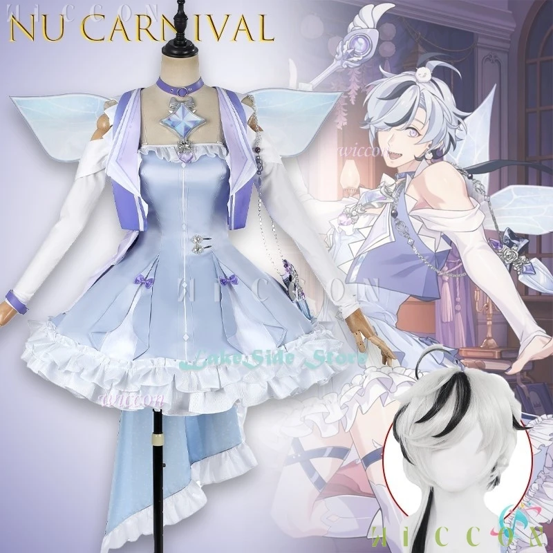 

Наряд на Хэллоуин Nu Carnival Blade Brilliant Snow Diamond Косплей Игра Точная горничная Полный комплект Сексуальная горничная Лолита Христос disfraz