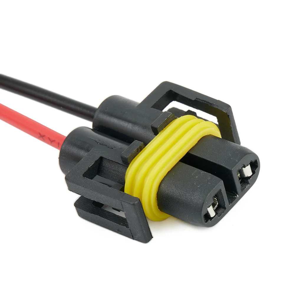 12V-24V Harness Socket Headlight Headlight 2Pcs Replacement 5.7 Inch Wiring Adapter Connector Heat Resistant Nylon