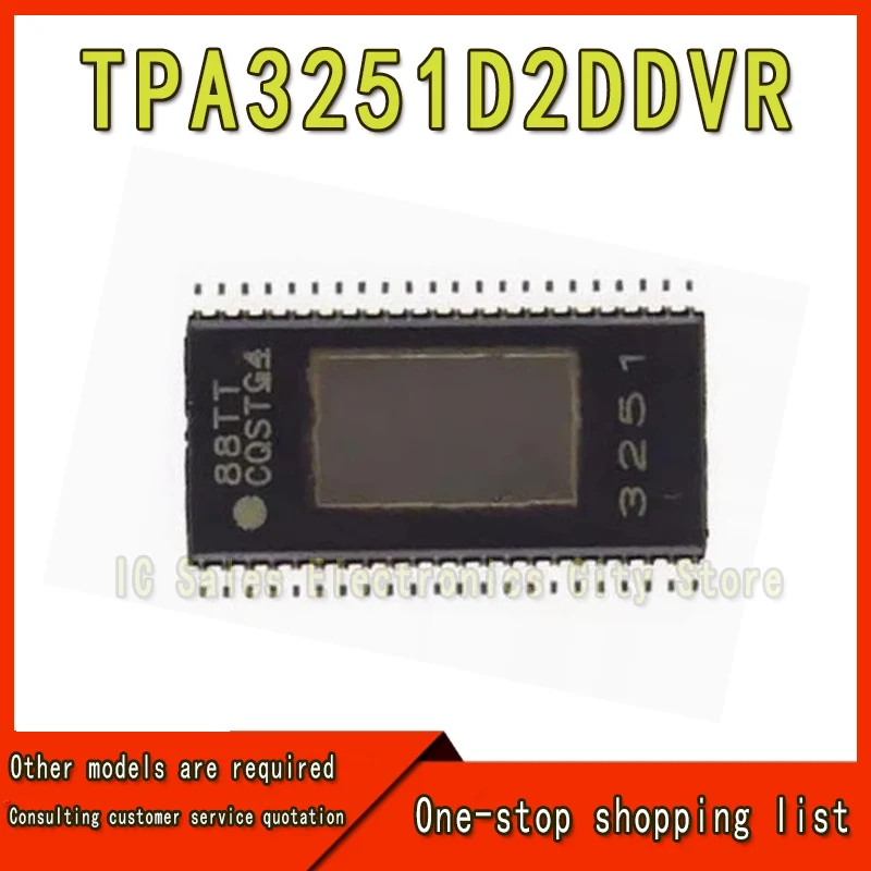 

(1 Stuk) 100% Nieuwe 3251 Tpa3251 Tpa3251d2ddvr Sop-44 Chipset