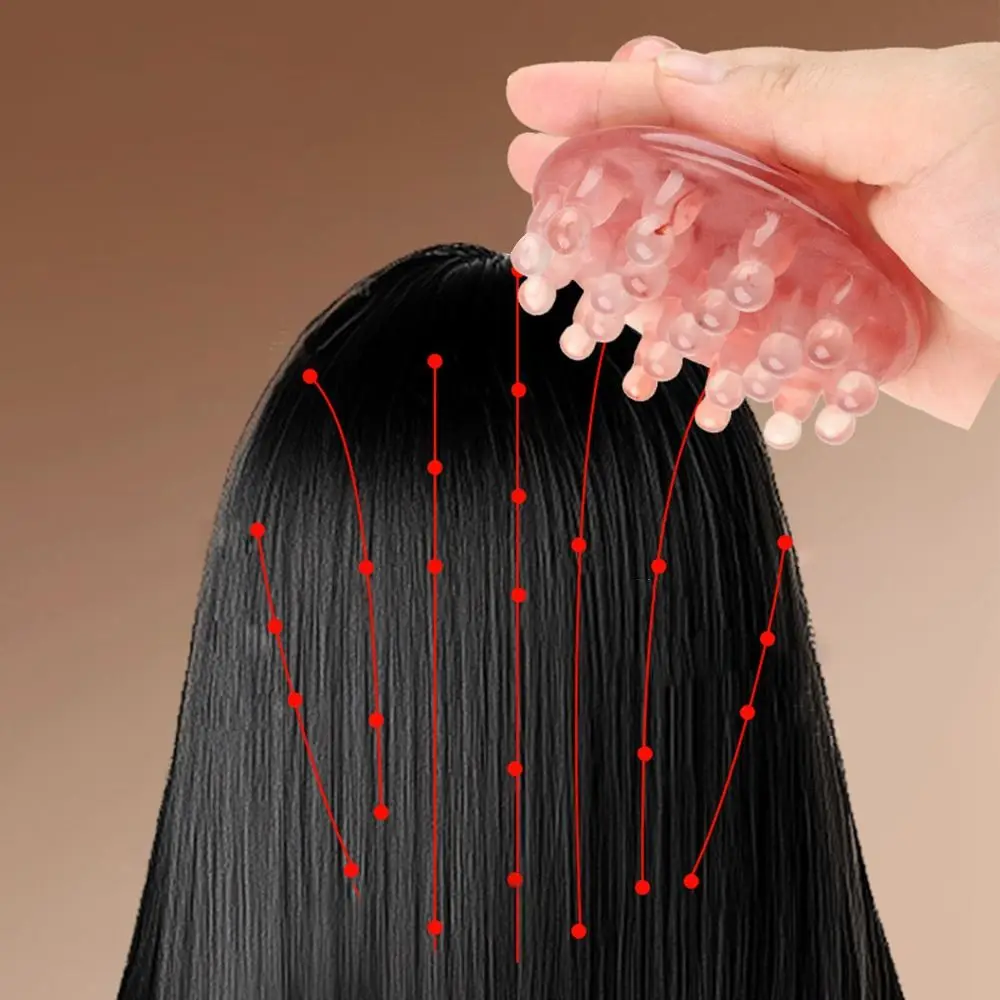 

Anti-static Resin Massage Meridian Brush Portable Massage Tool Hair Comb Unblocking Abdominal Massage Leg Acupoint Massager