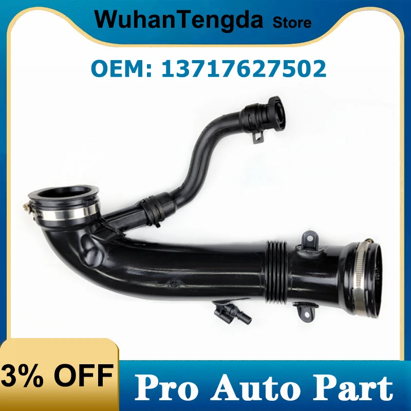 13717627502 Engine Air Intake Pipe Hose Fit for BMW MINI Cooper S R56