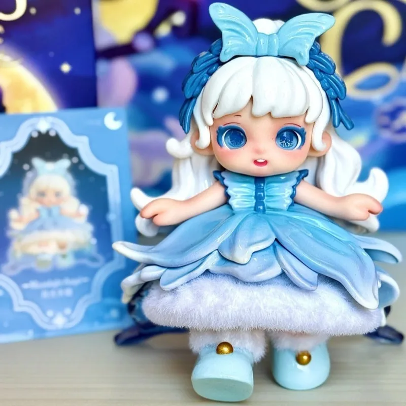 오리지널 Miana Blind Box 잠자는 성 시리즈 트렌디 애니메이션 주변기기 데스크탑 장식 장식품 모델 장난감 선물