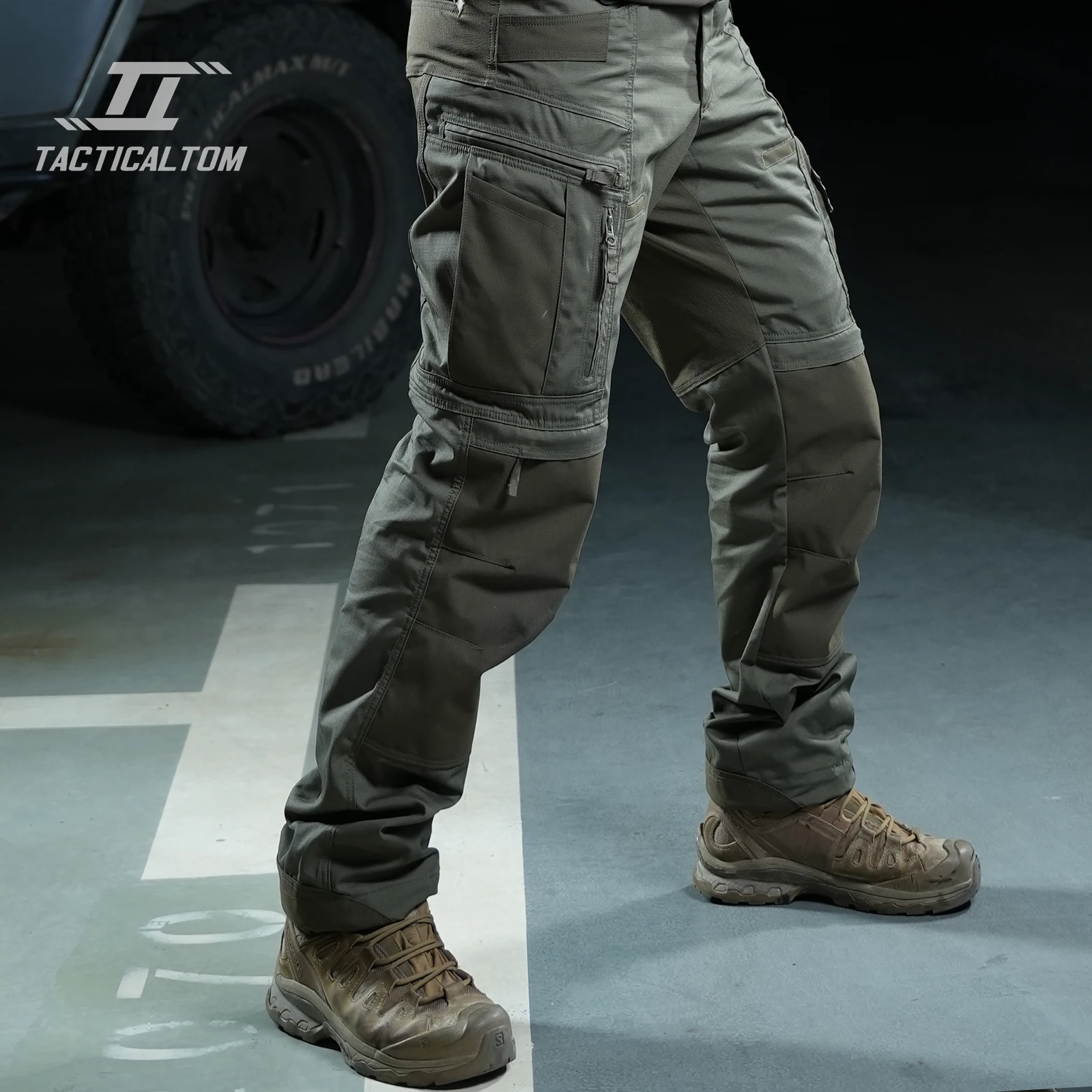 Tactical Tom RG Multi‑Pocket Pants,Hunting‑style Urban Commute Hiking Mountaineering Trousers, Pants for All‑Terrain Outdoor Use