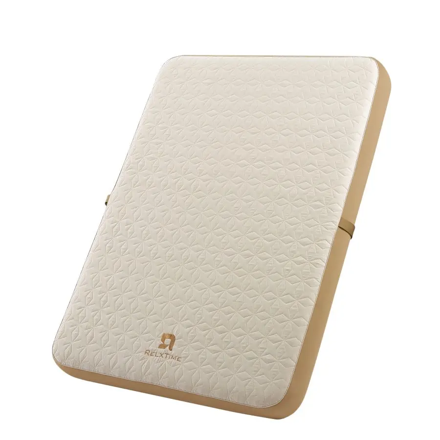 Self-bag Double Cheap Foldable Inflatable Air Bed Sleeping Flocked Mattress Camping