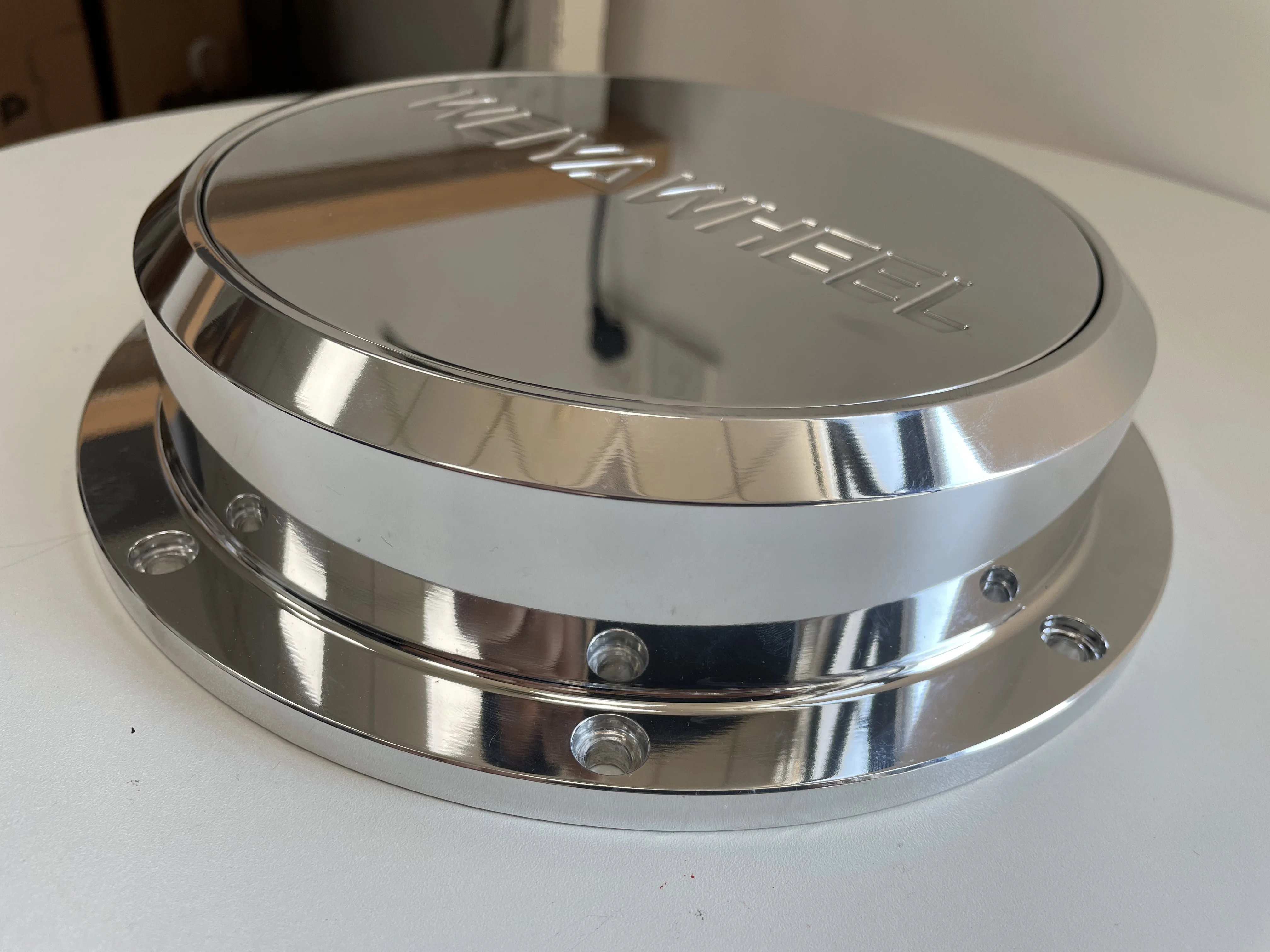 

WY Floating Wheel Floating Center Caps Auto Accessories Compatible with All Original Car Alloy Wheels