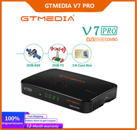 GTMEDIA V7 Pro Satellite TV Receiver Smart Television DVB S S2 S2X T2 H.265 1080P HD CA Card Slot USB WiFi PVR Spain Set Top Box
