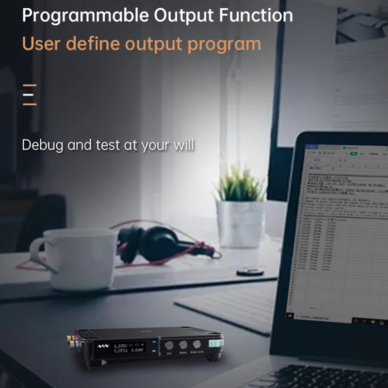Miniware MDP-P906 مصدر طاقة رقمي قابل للتعديل 30 فولت 10A CV CC مخرج تيار مستمر مختبر صغير قابل للبرمجة وحدة قياس الطاقة الخطي #6
