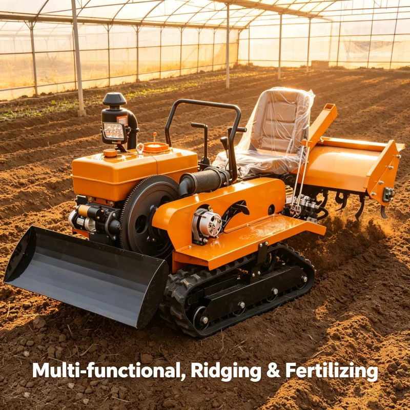 Soil Tilling Cultivator - Powerful Electric Garden Cultivator Rotary Tiller