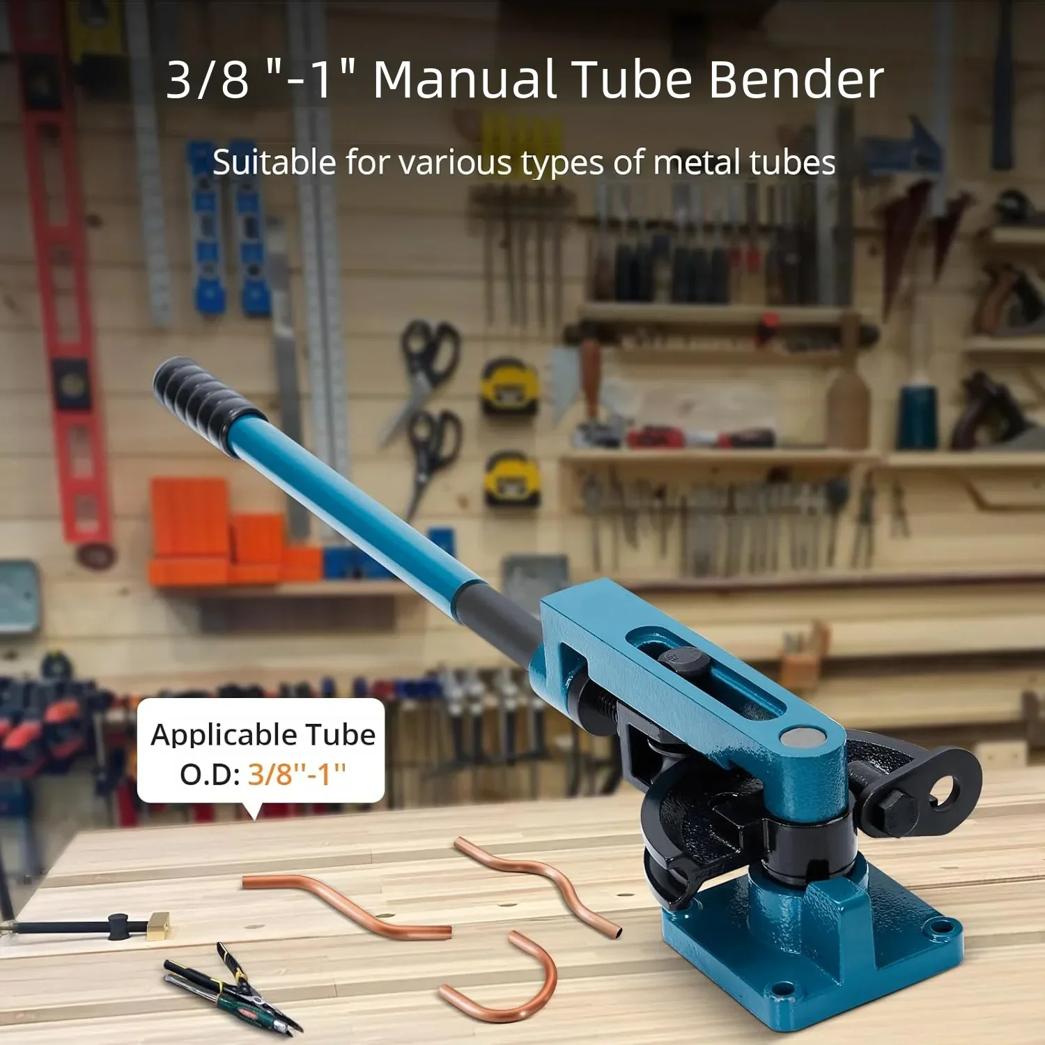 Small Manual Pipe Bender, 3/8 \