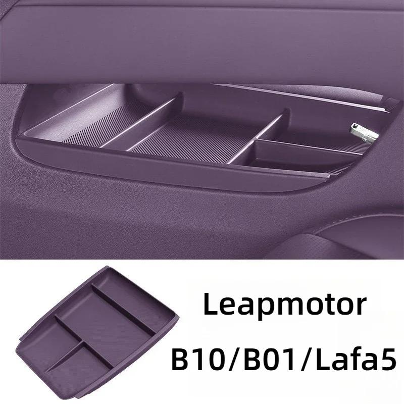 Fit For Leapmotor B10 B01 Lafa5 B05 Car Armrest Center Console Under Storage Box Mat Interior Modification