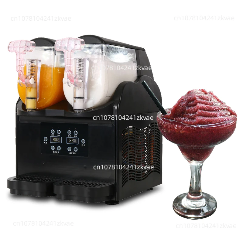 

3L *2 Tank Mini Frozen Drink Machine Slush Machine Granita Margarita Slush Ice Drink Maker