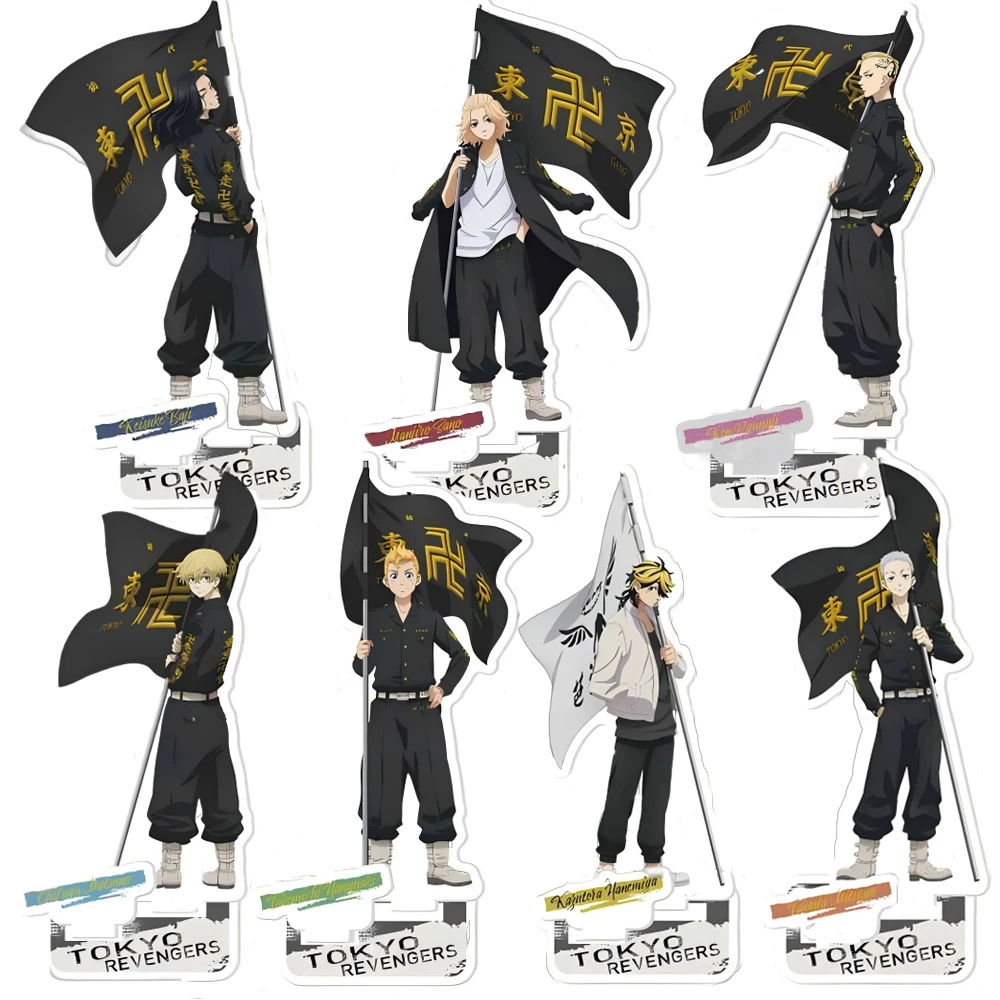 

Japanese Anime Tokyo Revengers Acrylic Figure Peripheral Manjiro Sano Draken Decoration Ornament Unique Birthday Gifts for Kids