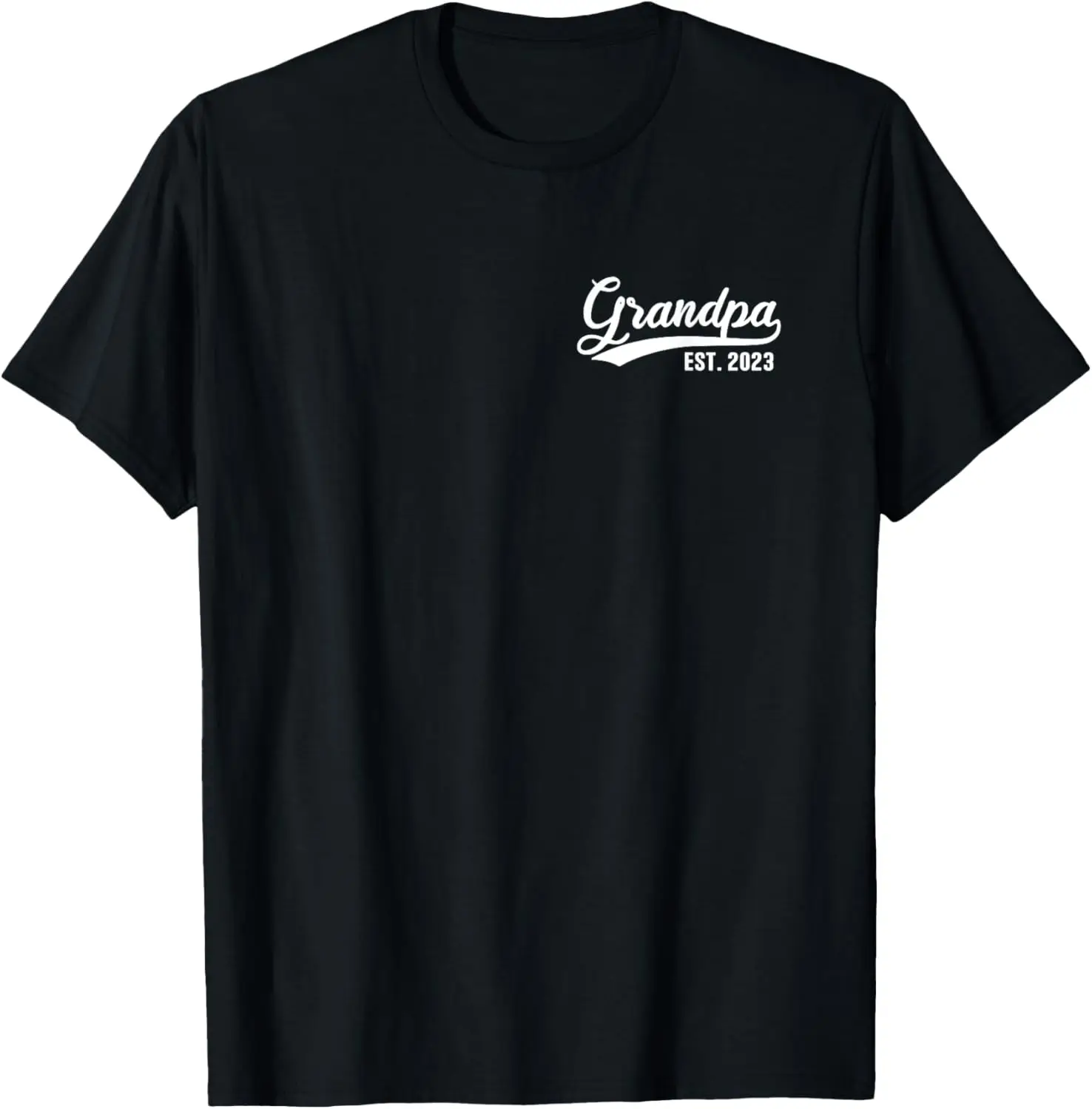 Grandpa 2023 Grandfather Est. 2023 Grandpa Est 2023 T-Shirt