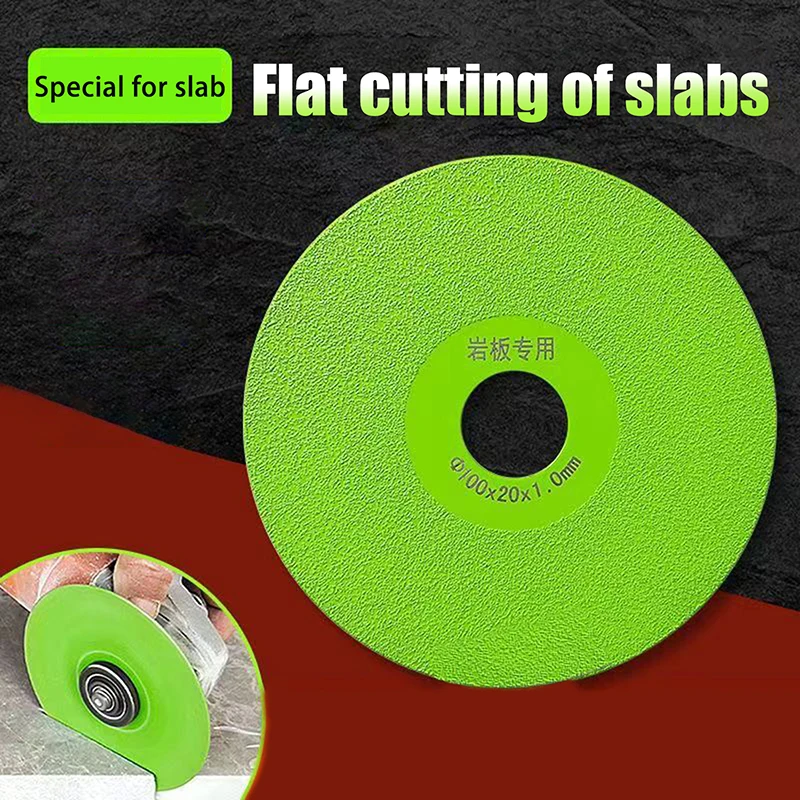 1PC Super Thin Cutting Disc 4inch/100mm Diam For 100 Angle Grinder Porcelain Glass Ceramic Tile Marble Diamond Saw Cutting Blade