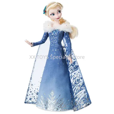 Disney Frost Elsa Sjungande Docka Vinter Elsa Ledrörlig Figurmodell Kan Sjunga Samlardockor Barnens Dagspresenter 12 best sales Elsa-docka - №12