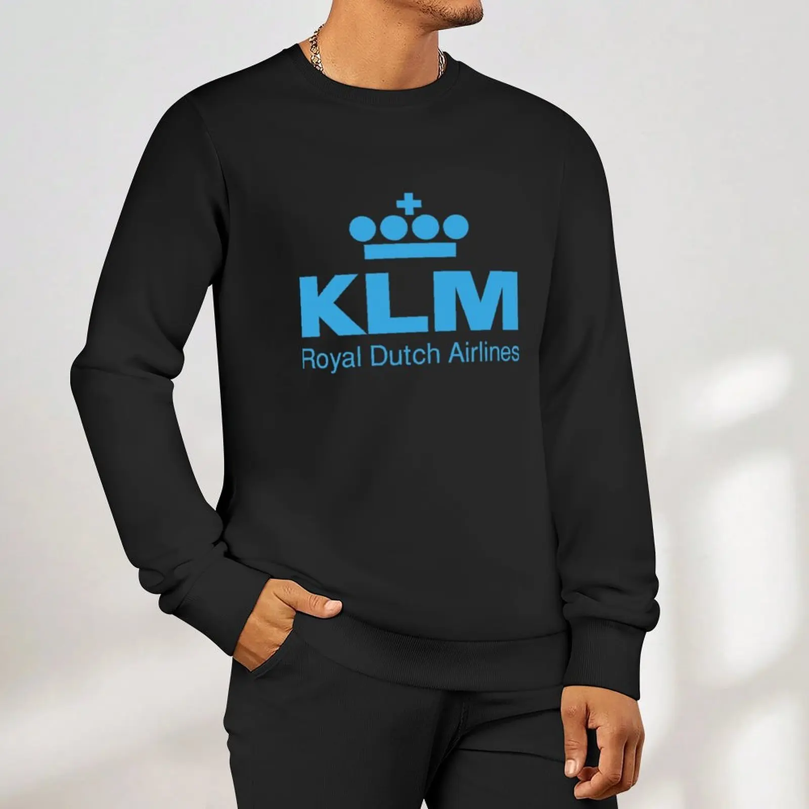 الأكثر مبيعًا - بلوزة بلوفر بضائع KLM Airlines ملابس رياضية للرجال وبلوزات بقلنسوة