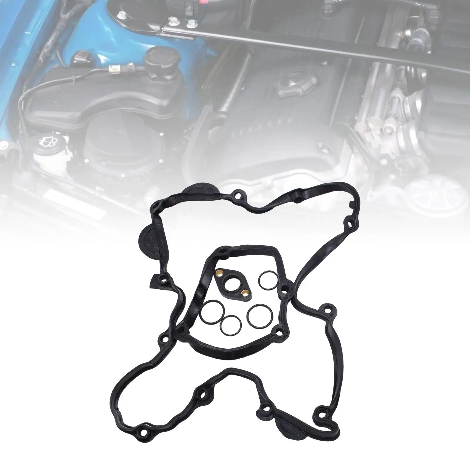 Jeu de joints de couvercle de soupape de moteur, remplacement facile à nettoyer pour BMW 5er E91