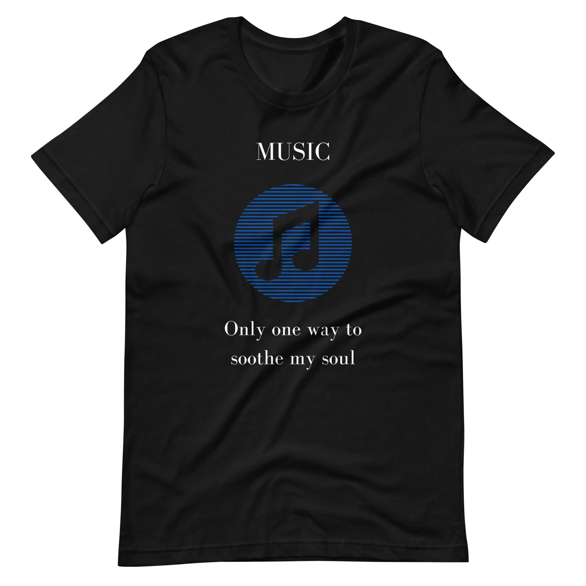 

Music Only One Way To Soothe T Shirt Adult Artistic Dark Comedy Gag Sarcastic