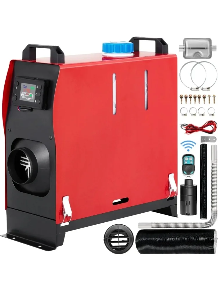 SIHAO 5/8KW Diesel-Lufterhitzer All-in-One 12V Diesel-Standheizung Dieselheizung mit Fernbedienung und LCD-Schalter für Wohnmobile, Busse und Anhänger