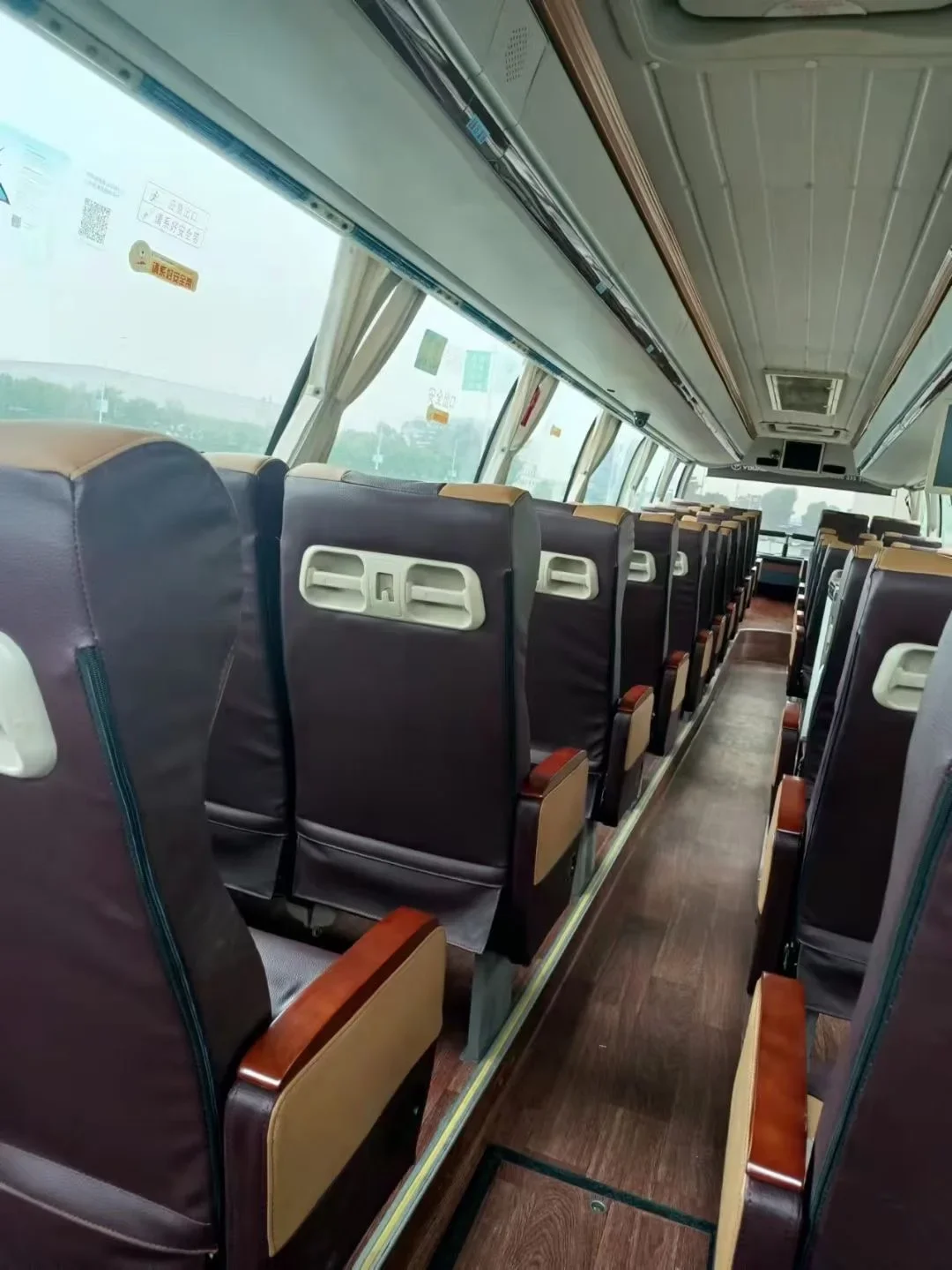 2024 سيارة داخلية كهربائية مستلق Rv مقعد السرير الفاخرة کوچ حافلة مقعد مع حزام مقعد ثلاث نقاط للبيع الخصم #1