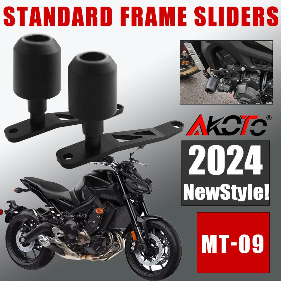 

Motorcycles Engine Protection Cover Frame Sliders Crash Pad Falling Protector Guard FOR YAMAHA MT-09 MT09 XSR900 XSR 900 Tracer