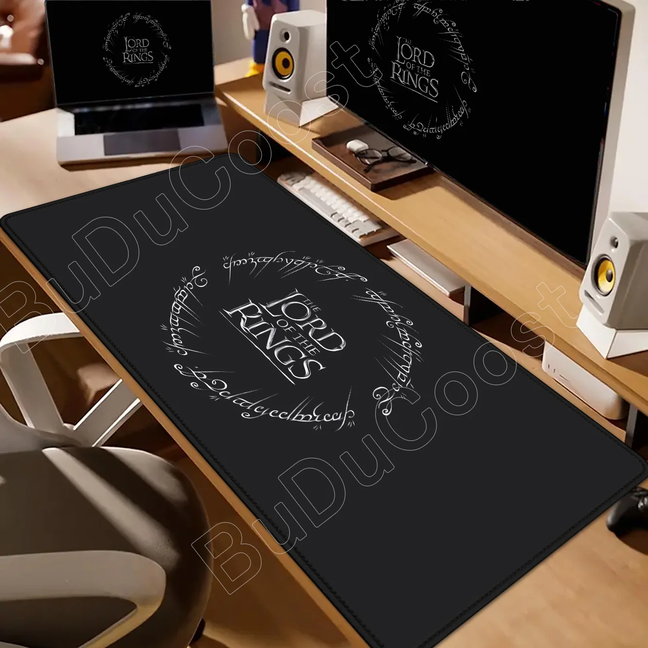 

New Wallpaper T-the Lord of The Rings Mousepad Gamer Rubber Mouse Mat Mouse Pad Desk Mats Non-Slip Rubber LockEdge Keyboard Pad