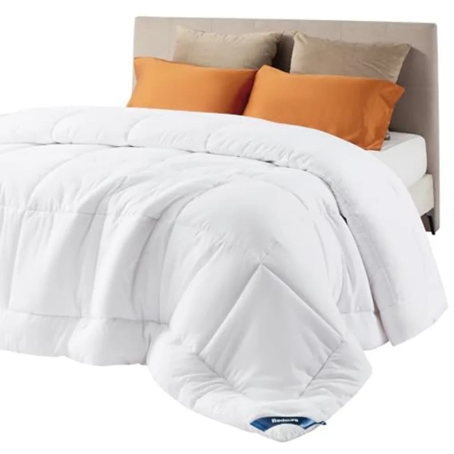 

Одеяло-вкладыш Comforter Duvet Insert - Стеганое всесезонное одеяло GentleSoft с наполнителем из искусственного пуха, с 8 креплениями, в подарок