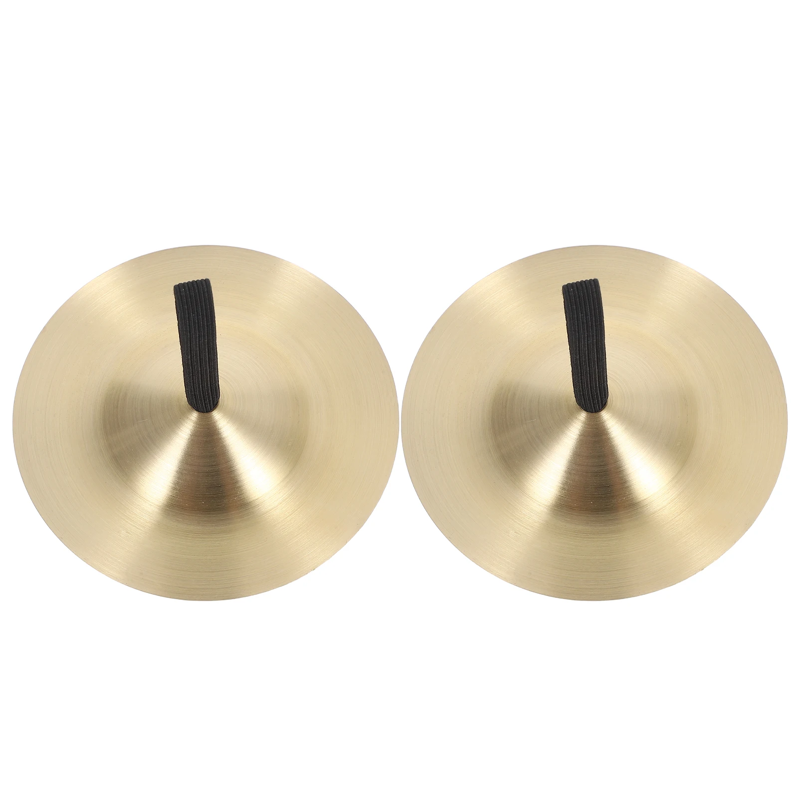 

1Pair Small Copper Cymbals Kids Musical Instruments Early Education Percussion Dancing Props Finger Cymbals